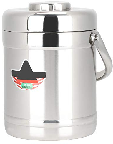 Bagima Food Flasks for Hot Food Adults 1000ml Hot Food Flask 22×17×17.8l Straight Shape Doublewall Lunch Box Stainless Steel Hot Food Container, BAGIMAVRQZ4U8I61