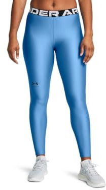 Under Armour UA HG Authentics Legging T-Shirt Damen, Viral Blue - Black, L