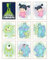 BigWig Prints Monster Inc Poster – Monster Inc Raumdekoration, Monster Inc Poster, Monster Inc Raumdekoration, Monster Inc Wandkunst, Poster Pixar, Sully Poster, ungerahmt, 9 Stück (20,3 x 25,4 cm)