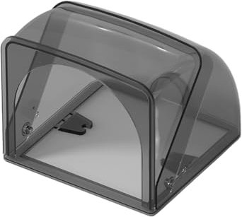 CTForest Noir Boîtier Étanche pour Prise Interrupteur, Boîtier de Protection des Prises, Protège la Prise des Environnements Tels que la Poussière et l'Humidité