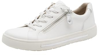 Jana Damen Sneaker flach mit Reißverschluss Vegan