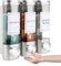 MEKOTRIN Dispensador de jabón para Montaje en Pared, dispensador de jabón líquido, dispensador de jabón de Mano, Gel de Ducha, detergente para Hotel, hogar (Plata)