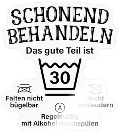 Schonend Behandeln Geschenk Zum 30. Geburtstag Sticker Aufkleber
