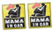 BUGUUYO 2feuilles Autocollants De Voiture PVC avec Motif De Femme Enceinte Lot de Décalcomanies Réfléchissantes pour Décoration Intérieure Et Couverture De Rayures