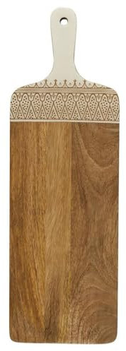 Planche de service en manguier Mira Orange 58 cm