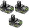 7000mAH Lithium Ion Power Tools - Compatible with Ryobi P108 Batteries 18V BPL1820/P109 /P106/ P105 /P104/ RB18L50 Cordless Tools.(7.0ah- 3pcs)