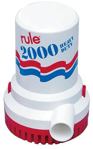 Rule 2000 GPH Non-Automatic Bilge Pump