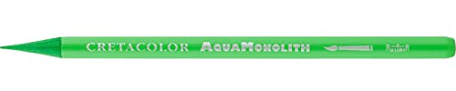CRETACOLOR Aqua Monolith Woodless Aquarelle Pencil, Moss Green Light