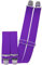 Harrys-Collection Herren Hosenträger 4 Extra Starken Clips uni, Farben:lila