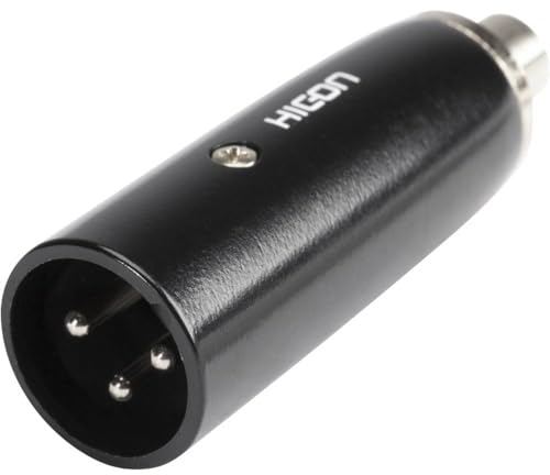 Hicon Adaptateur XLR HI-X3CI-MF XLR mâle - Cinch-RCA femelle 1 pc(s)