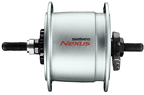 Shimano Unisex – Erwachsene Nexus Nabendynamo, Silber, 36 Loch