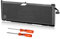 SLODA Batterie de Remplacement pour Macbook Pro 17 A1383/A1297 Core i7 (Seulement pour Début 2011 Fin 2011) Apple Macbook Pro 8,3 17 A1383 Batterie de Remplacement (Li-Polymer, 10,95V 8800mAh)