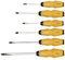 Topex 39d504 – Pack de 6 tournevis de coup