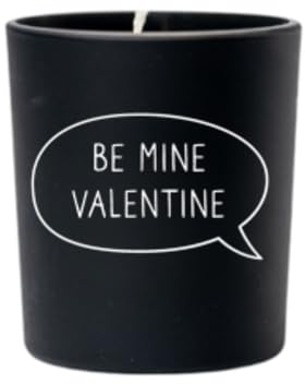 Original Soy Wax Valentinstag-Duftkerzen Be Mine Schwarz Duft: Lux Cashmere Soja-Kerzen Valentinstag Romantisches Geschenk Candle Kerzen aus 100% Vegan Sojawachs Duftkerzen im Glas Valentine's Day