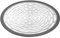 Tescoma 115218 Filtro per lavello da cucina ø 12 cm, acciaio inox, linea Presto