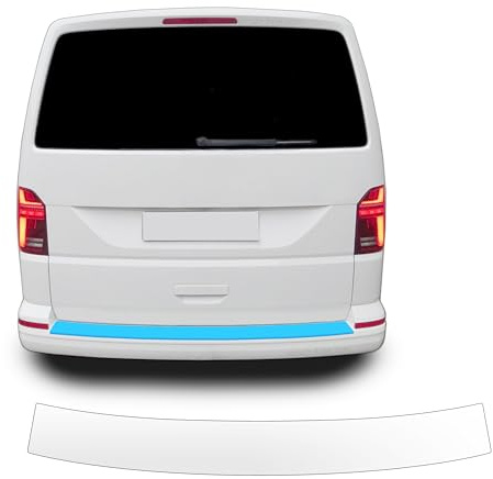 Ladekantenschutzfolie passend für die Heckstoßstange am VW T6 / T6.1 - transparent