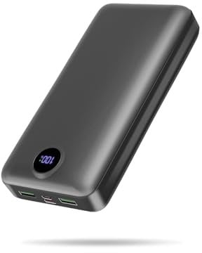 PDBEST PowerBank 50000mAh Fast Charging, Battery Pack 22.5W Huge Capacity Portable Charger Fast Charging USB-C 3 Outputs & 2 Inputs LED Display Power Bank Compatible with iPhone Android etc