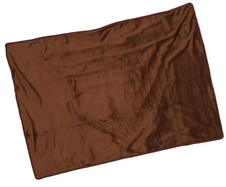 TIKATARER Heated Blanket, Electric Heated Blanket Usb Heater Adjustable Temperature Control Heating Usb for Neck and Shoulder (Coffee Color)