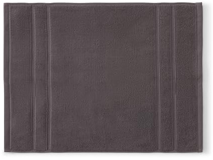 Bassetti Tappeto Bagno, Fumo, 100% Cotone, 45X60 cm, Tappetino, Morbido E Lavabile In Lavatrice