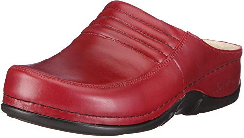 Berkemann Victoria Damen Clogs, Rot (Weinrot), 42