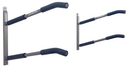 SPAREHAND Glacik Universal Wall Mount Rack Storage with Padded Arms for 2 SUP Paddle Boards, for Large sup with Board Width 26 - 36+