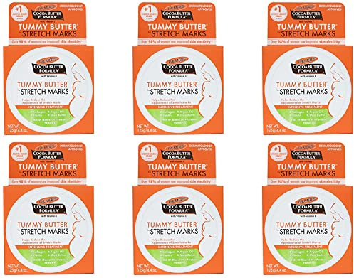 Palmers Cocoa Butter Tummy Butter 4.4oz Jar (6 Pack) by Palmer's