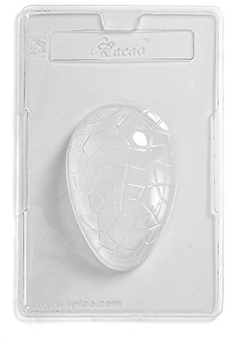 Large Easter Egg Half Chocolate Mould Single Cavity x 5