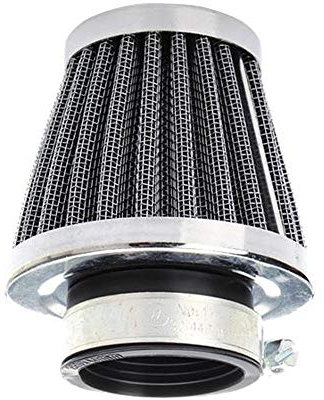 Mintice Filtre à Air Froid Reniflard Carter Turbo Ventilateur 52mm Mini Bleu pour Voiture Moto