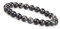 GD GOOD.designs Herren Armband mit 8mm Jaspis Natursteinen I Chakra Armband I Jaspis (Schwarz)