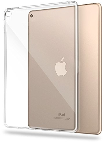 Asgens Funda para iPad Air 2 2014 9.7'', Transparente Delgado Silicona Suave TPU Tableta Caso Absorción de Impactos para iPad Modelo A1566 A1567