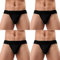 Summer Code Homme Sexy Slip sous-vêtement Ficelle Lot de 1/4
