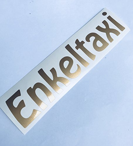 Schönheits Shop Enkeltaxi Metallic Gold Auto Aufkleber Tuning Sticker Bomb Dub JDM Shocker Dapper Illest