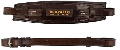 NOSEBAND Leder für HACKAMORE, braun, 1