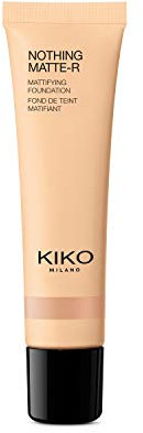 KIKO Milano Nothing Matte-R Mattifying Foundation 09 | Fond De Teint Fluide Perfecteur Effet Mat Jusqu'À 12 H