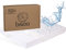 Bisoo Sannbettlaken 80 x 130 - Bettlaken Matratzenschoner 130x80 Wasserdicht für Kinderbett, Babybett und Wiege 100% Baumwolljersey Öko-Tex - wasserdichte Spannbetttuch 1 Stück Weiß 80x130 cm