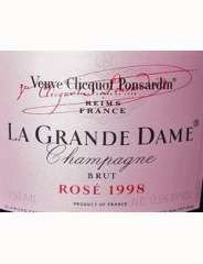 VEUVE CLICQUOT PONSARDIN La Grande Dame Rosé 1998 - Champagne