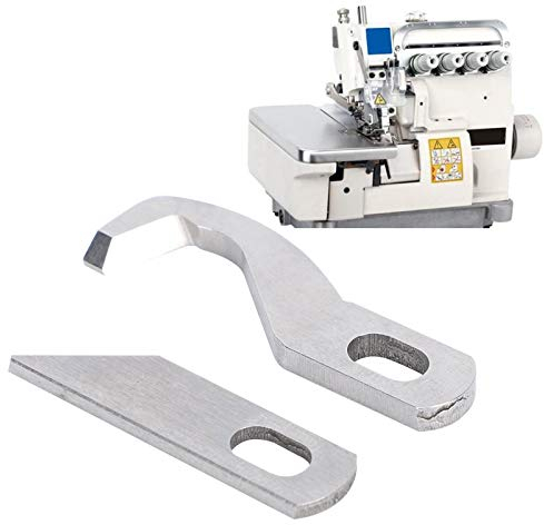 2 teiliges oberes unteres Messer Overlock Blade Oberes und unteres Serger Messer für Singer 14N654