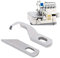 2 teiliges oberes unteres Messer Overlock Blade Oberes und unteres Serger Messer für Singer 14N654