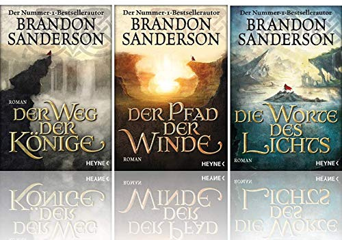 Brandon Sanderson | Die Sturmlicht-Chroniken Band 1-3 als Paperback Set | Der Weg der Könige + Der Pfad der Winde + Die Worte des Lichts