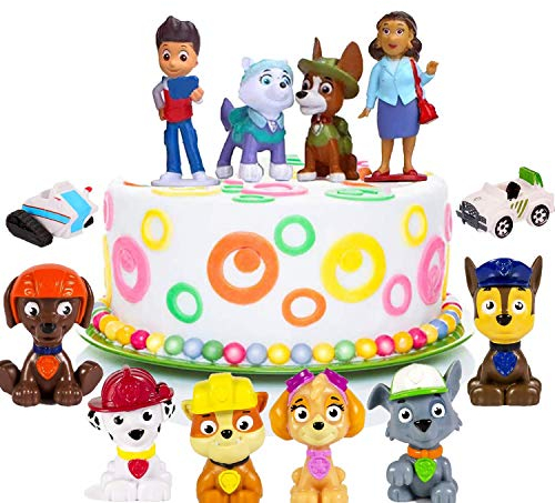 Party Cake Decoration,12 Pcs MiniFiguren Tortendeko, Party Cake Topper, Cake Toppers Mini Figures Set, Geburtstags Party liefert Cupcake Figuren, Party Kuchen Dekoration Lieferungen
