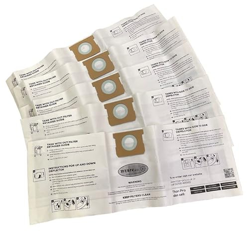 Vacuum Cleaner Bags - Vacuum Dust Bag - 15L 20L 30L 40L - 5 Bags