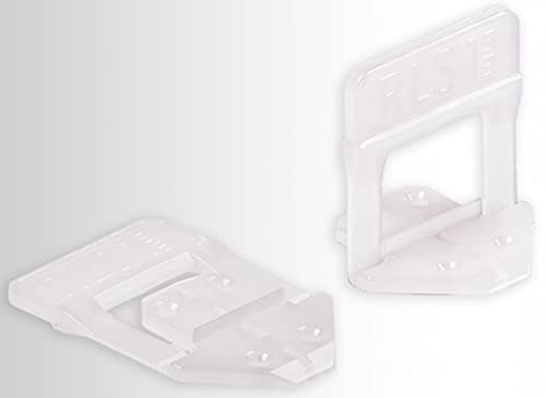 Raimondi Levelling System RLS 100 Basi per Fuga da 1 mm e per Spessore Piastrelle da 3 a 12 mm Mattonelle Lastre Posa Opera Accessori Utensili Distanziatori Livellanti Bagno Cucina Terrazzo