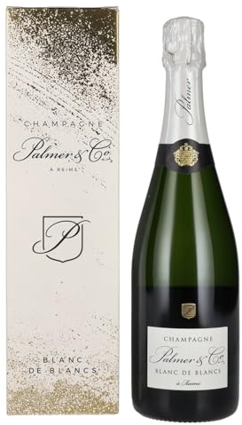 Palmer & Co Champagne Blanc de Blancs Brut 12% Vol. 0,75l in Geschenkbox