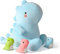 shownicer Plüschtier Dinosaurier Mama mit 3 Dino Stofftier Kawaii Plüsch, Dino Kuscheltier Plüschkissen Spielzeug, Wurfkissen, Schmusetier Geschenk Gefüllt für Kinder Mädchen Jungen