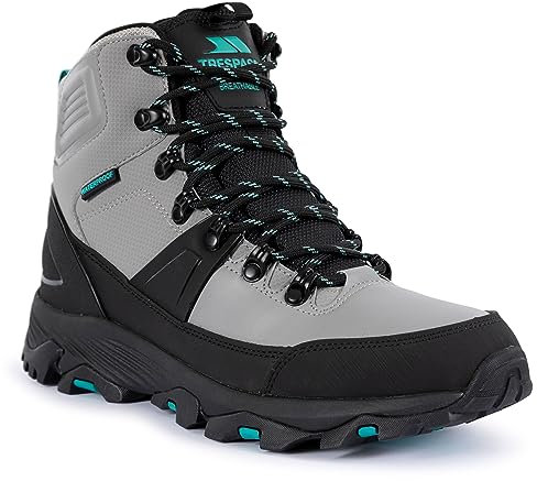 Trespass Miya Damen-Wanderschuhe, wasserdicht, atmungsaktiv, grau, 39 EU