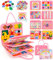 Gontence Busy Board pour Enfants | Busy Board Montessori Jouets pour 2 3 4 5 Ans - Jouets Éducatifs Tout-Petit Voyage - Licorne Cadeaux pour Filles Garçon