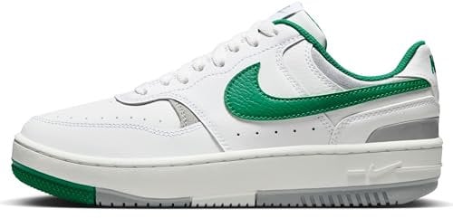 Nike Wmns Gamma Force, Sneaker Donna, White/Malachite-Lt Smoke Grey, 36.5 EU