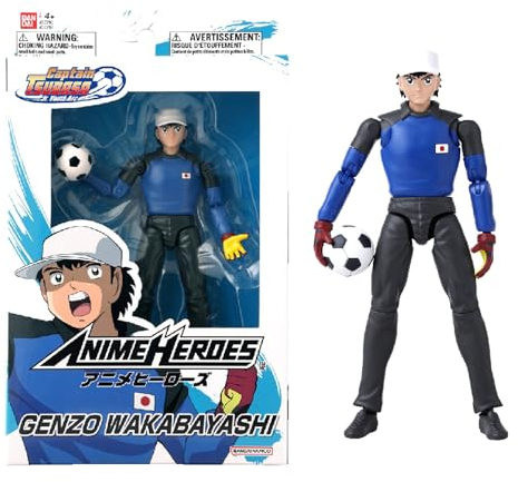 Bandai - Anime Heroes - Captain Tsubasa - Actionfigur Anime Heroes 17 cm - Genzo Wakabayashi - 37792