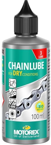 Motorex CHAINLUBE Dry Conditions Kettenöl, Yellow Fluorescent, 100 ml