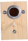 DOITOOL Real Wood Parrot Nesting Box Bird Nesting Case Decorative Bird Nest Parakeet Nest Box